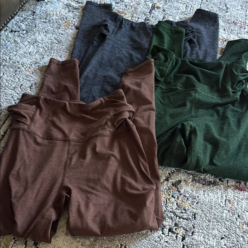 Kyodan Women's Leggings - Brown, Green, Gray